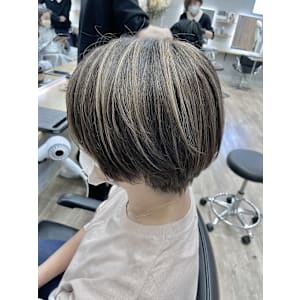 G 白髪ぼかしハイライト