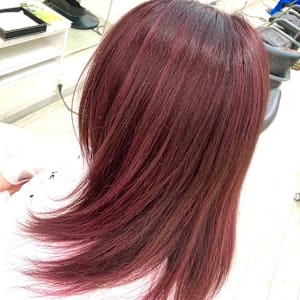 カット、カラー、トリートメント