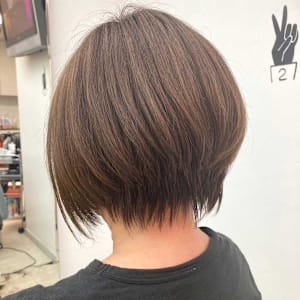 カット、カラー、トリートメント