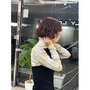 カット、カラー、トリートメント、パーマ