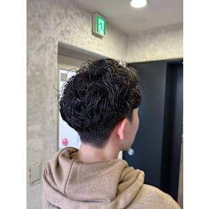 ふんわり無造作パーマ