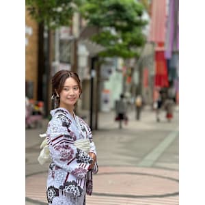 浴衣着付け×ヘアセット