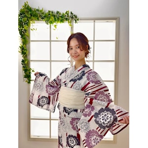 浴衣着付け×ヘアセット