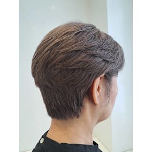 スッキリショート 脱白髪染めカラー♪