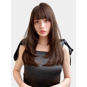 ザクザクレイヤー/顔まわり/内巻きレイヤー/大人可愛い