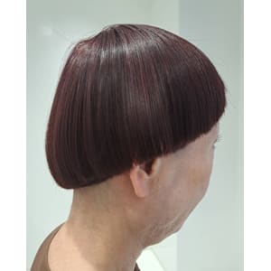 ツヤ感UP 脱白髪染めカラー♪