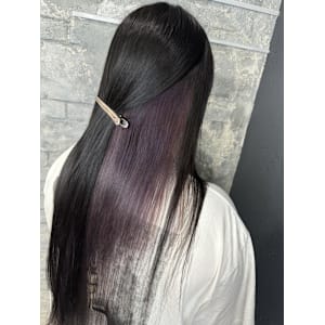 インナーカラーラベンダーカラー【池袋・池袋東口・池袋駅】