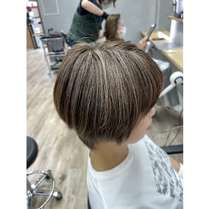 G 白髪ぼかしハイライト