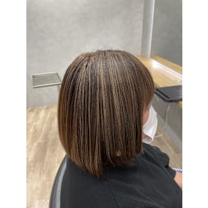 G 白髪ぼかしハイライト