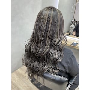 G 白髪ぼかしハイライト