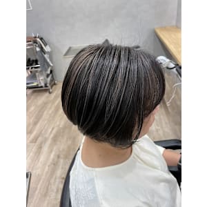 G 白髪ぼかしハイライト