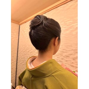ヘアーセット　和髪