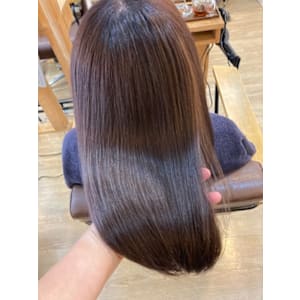 お客様髪質改善データ1156(ラベンダーアッシュ)
