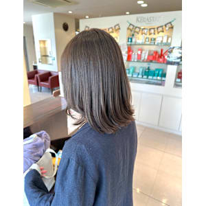 暗髪イノアカラー！