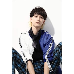 マッシュウルフ×インナーカラー