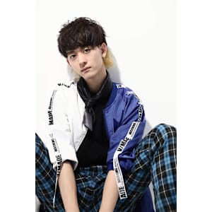 マッシュウルフ×インナーカラー