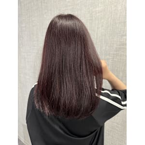 大人オシャンなボルドーカラー！