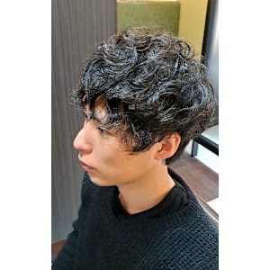 スパイラルパーマ