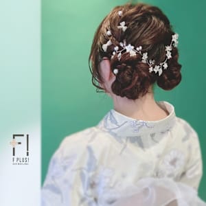 hairmake&nail F PLUS！× 浴衣ヘア