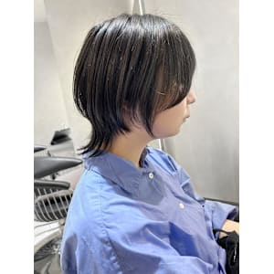 マッシュウルフ/顔まわりウルフ/ミニウルフ/ショートレイヤー