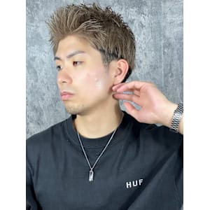 ハイトーンスパイキーショート