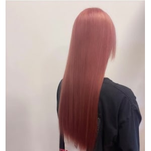 髪質改善カラー【ピンク】