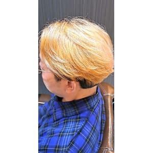 ツーブロックカラー