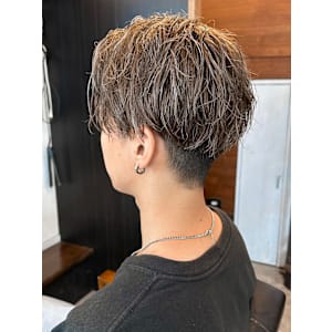 【IRIE 赤坂】ハイライトメッシュカラー