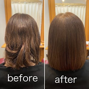 艶髪ストレートケア