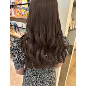 【きょうこ】赤み消し/ブリーチなしシアーベージュ/透明感カラ