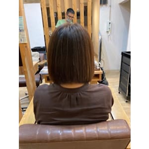 お客様髪質改善データ1260（縮毛矯正後のカット） - Grand × AtlierDonguri【グランバイアトリエドングリ】掲載中