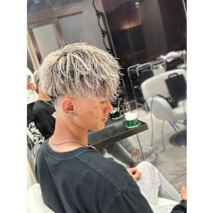 マッシュ×ホワイトメッシュ