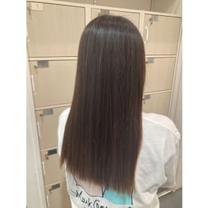 ストレートヘア