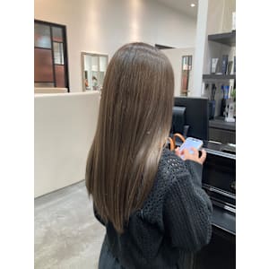 髪質改善カラー