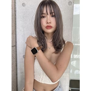 ゆったりレイヤーブリーチ無しダブルカラーkchiara川野直