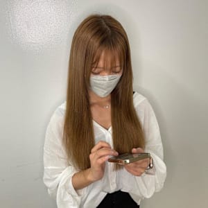 ベージュ系ロング