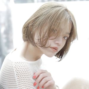 姫カットカールセミディシアーカラー