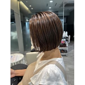 姫カットカールセミディシアーカラー