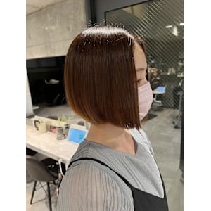 姫カットカールセミディシアーカラー