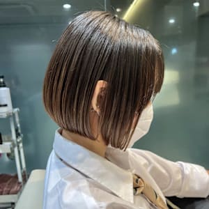 姫カットカールセミディシアーカラー