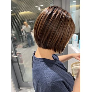 姫カットカールセミディシアーカラー