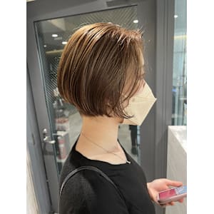 姫カットカールセミディシアーカラー