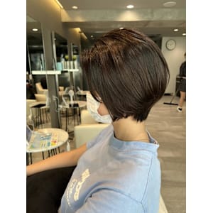 姫カットカールセミディシアーカラー