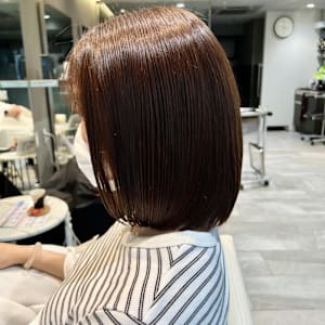 姫カットカールセミディシアーカラー