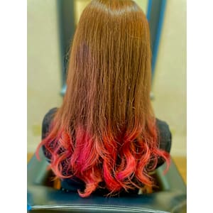 ロング裾カラー