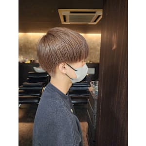 マッシュ×ナチュラルベージュ