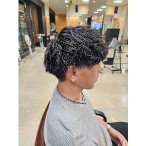 波巻き×ツイストスパイラルパーマ