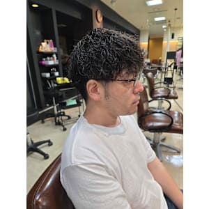 マッシュレイヤー×ツイストスパイラルパーマ