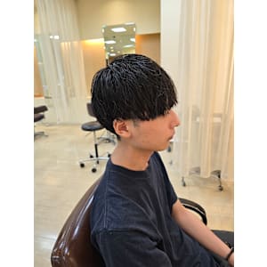 マッシュレイヤー×ツイストスパイラルパーマ