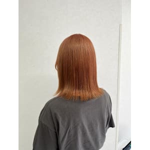 miu　夏っぽオレンジカラー